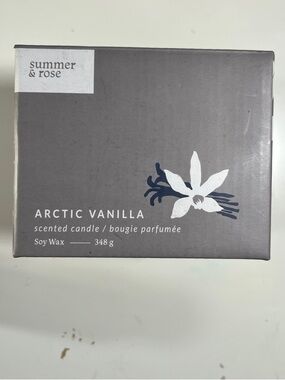 Summer & Rose Arctic Vanilla Candle